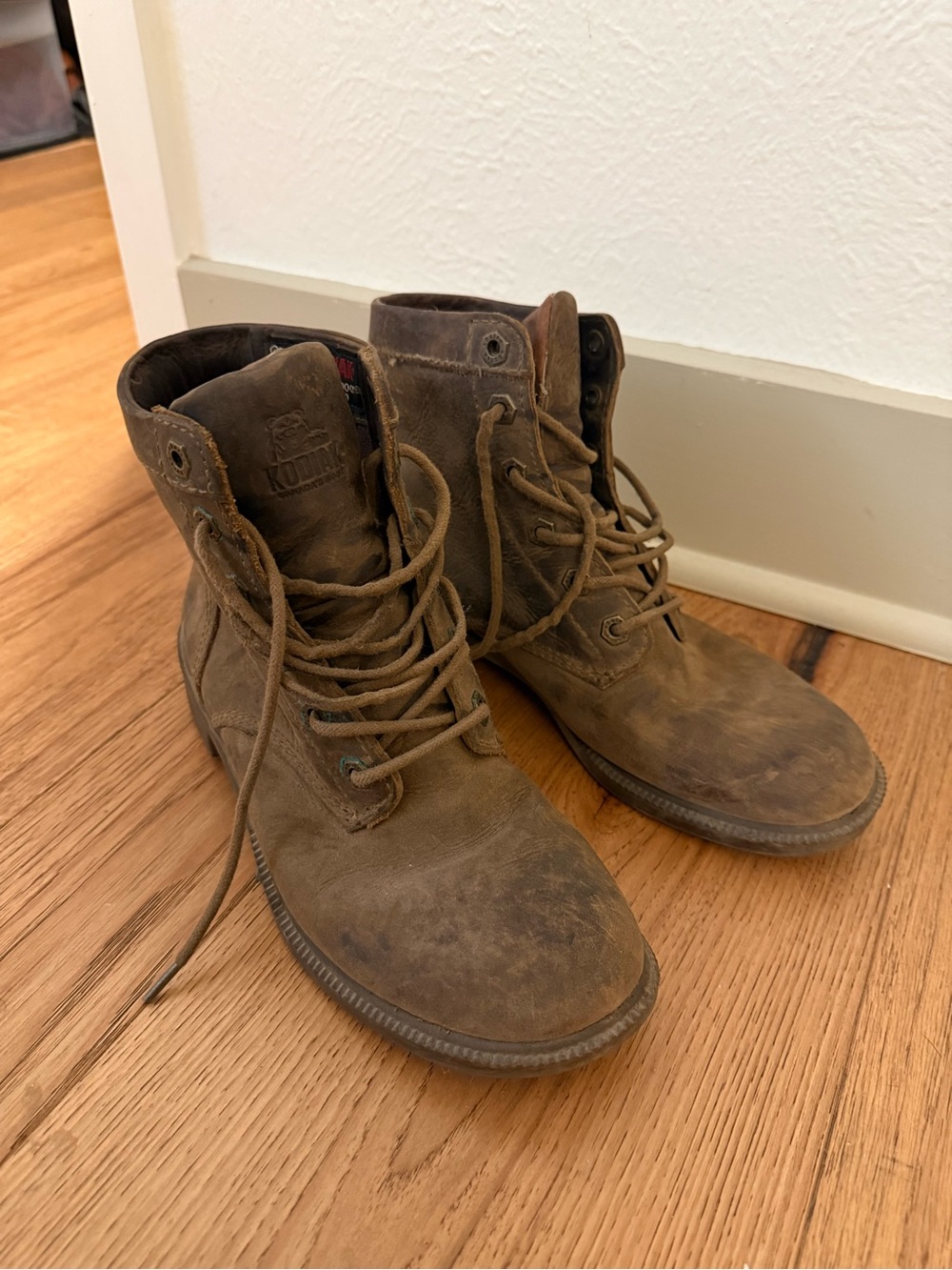 Kodiak Brown Vintage Women's Leather Boots